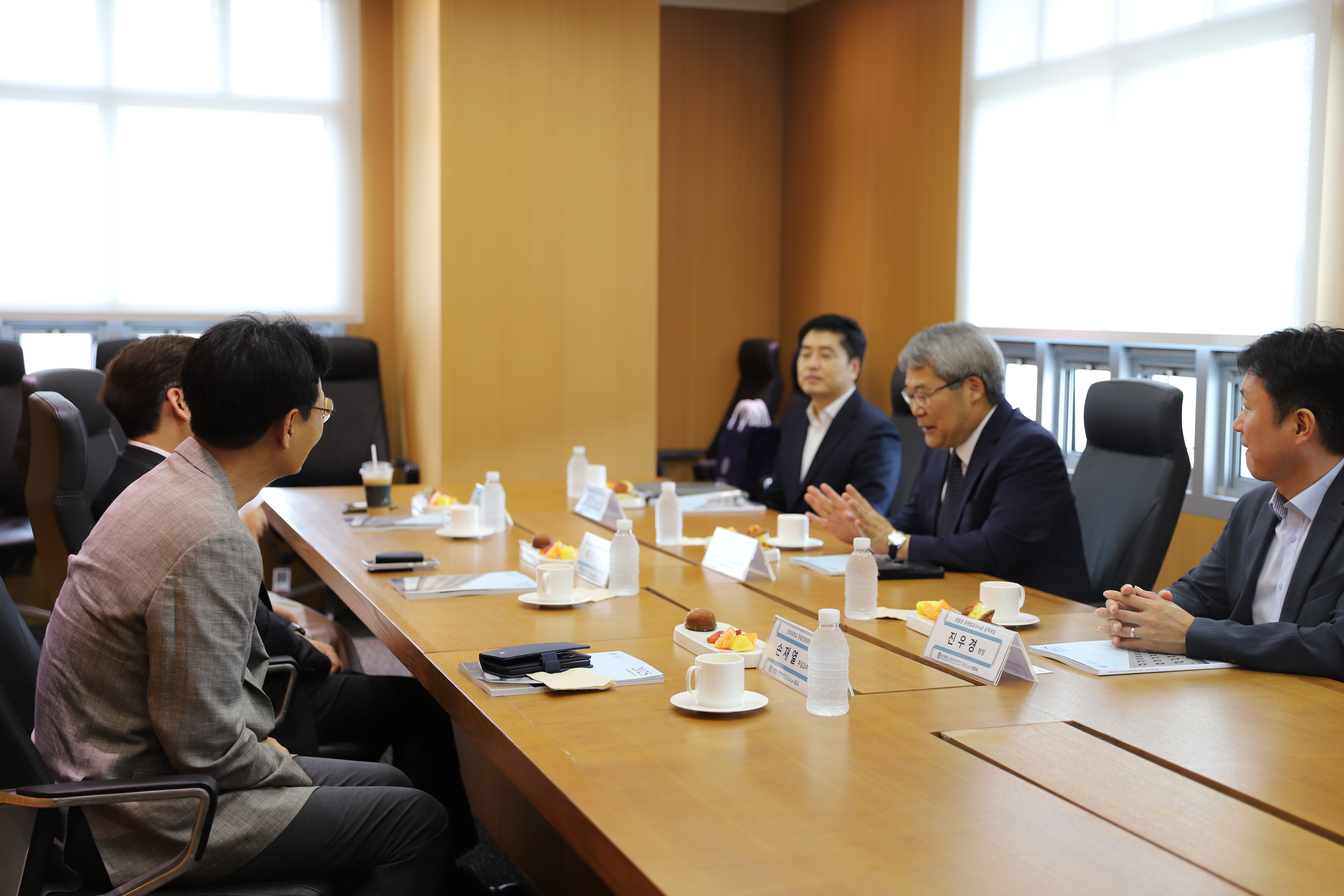 홍석기 신임 경찰청 국가수사본부장, 경영대학 방문하여 Police MBA 발전 방안 논의