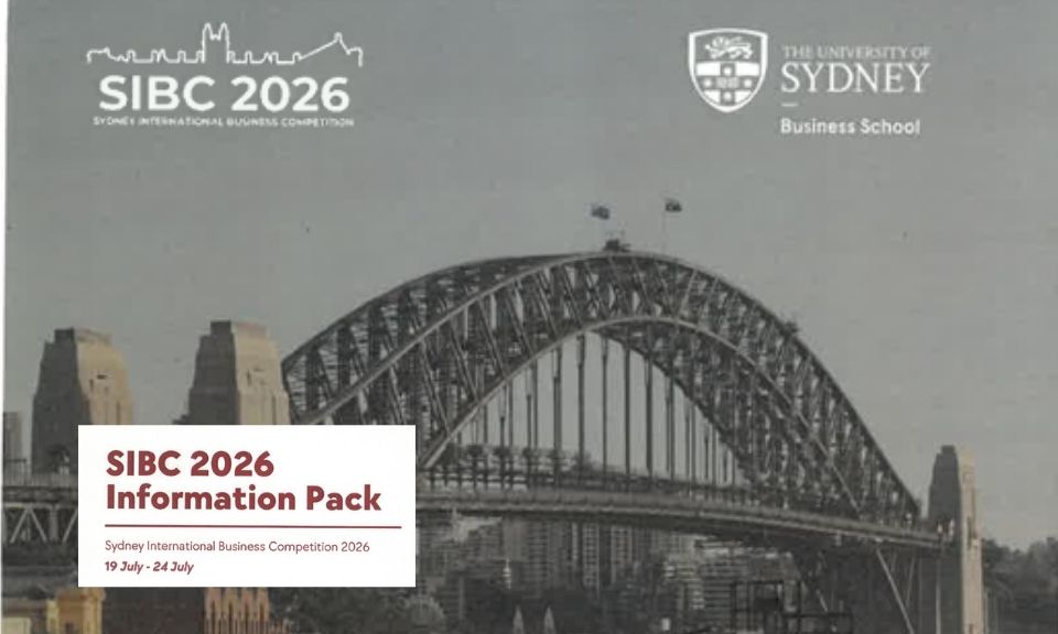 Sydney International Business Competition 2026 참가 이미지