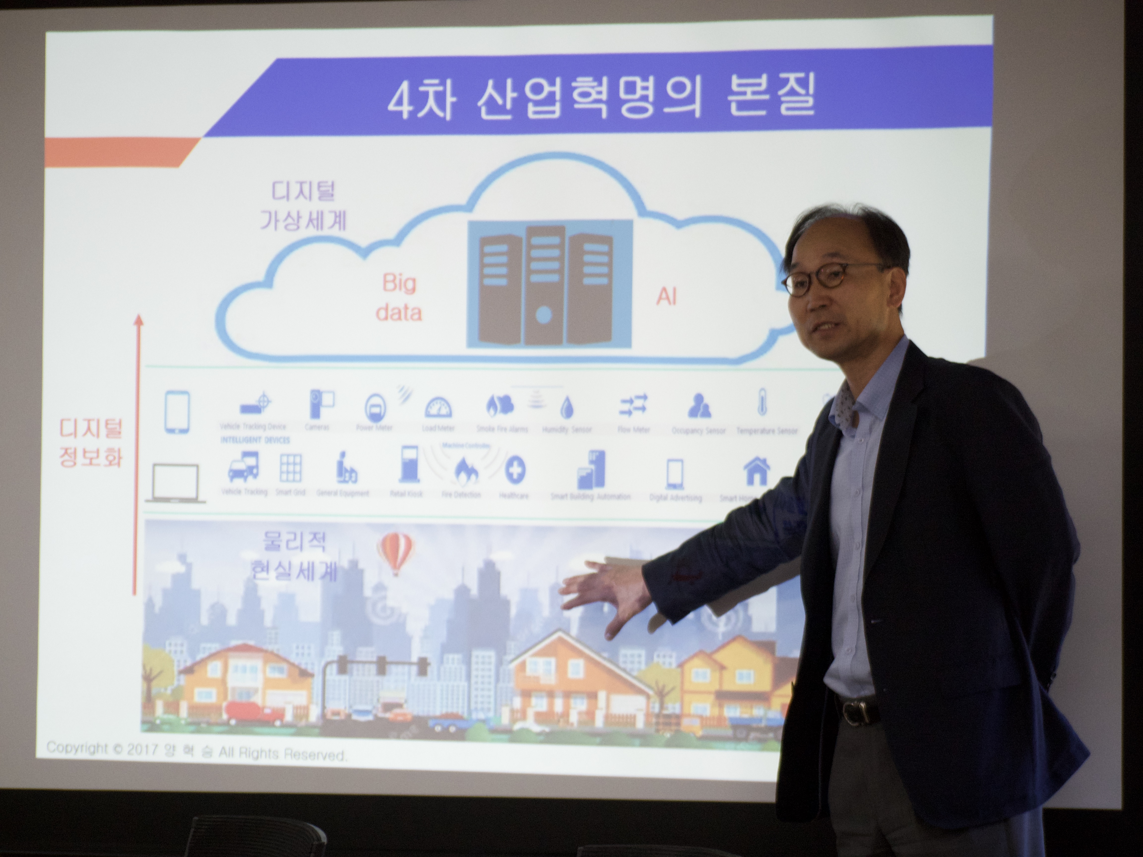 [런치포럼 3] 양혁승 경영연구소장, ‘4차 산업혁명이 불러올 고용 생태계의 변화와 대응 방안’