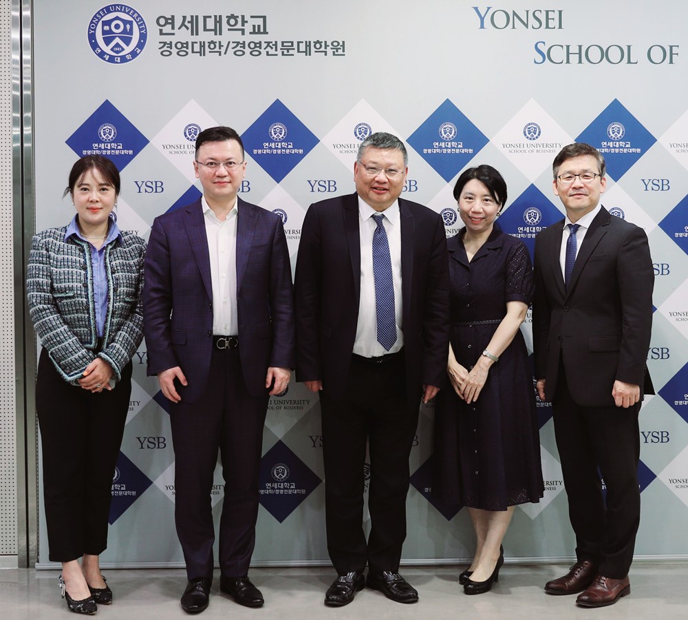 CKGSB, 연세대학교 경영대학 방문… MBA 복수학위 협정 갱신 및 교류 확대 논의